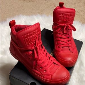 Red Converse high top